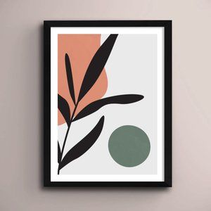 2/$35 Modern Minimalist Abstract Boho Wall Art Print Home Decor [No Frame]